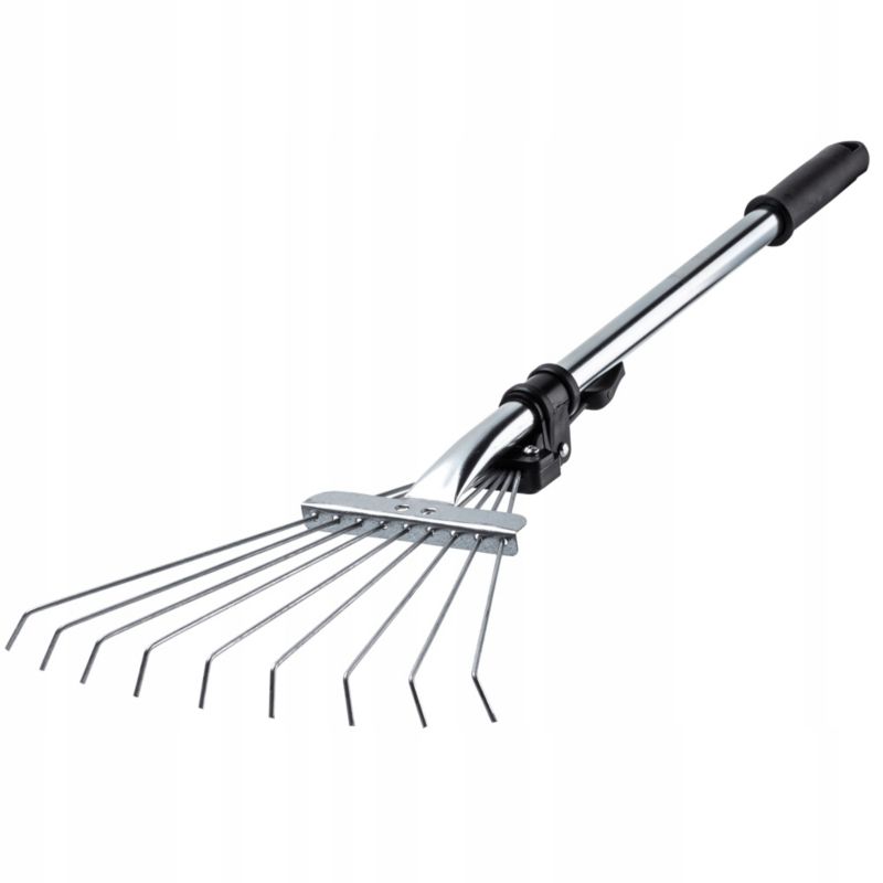 Grabie KADAX Do Liści Trawy metalowe Z Trzonkiem 1szt.