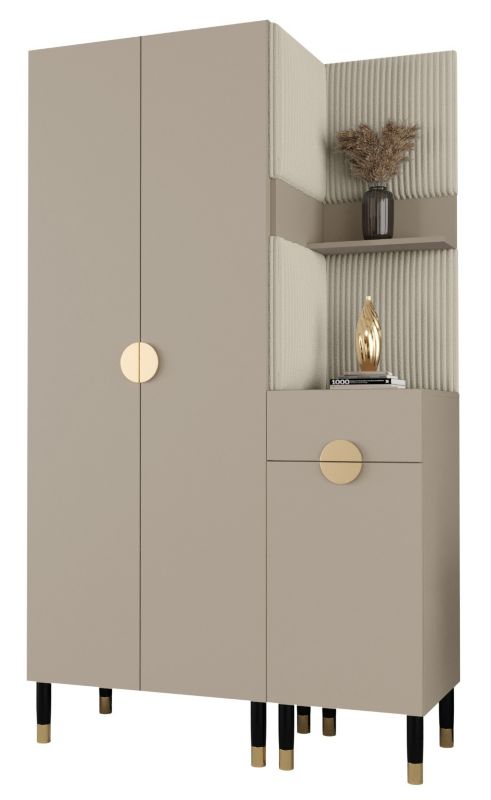 Garderoba do przedpokoju Abiks PALERMO 6 kaszmir+poso100 1szt.