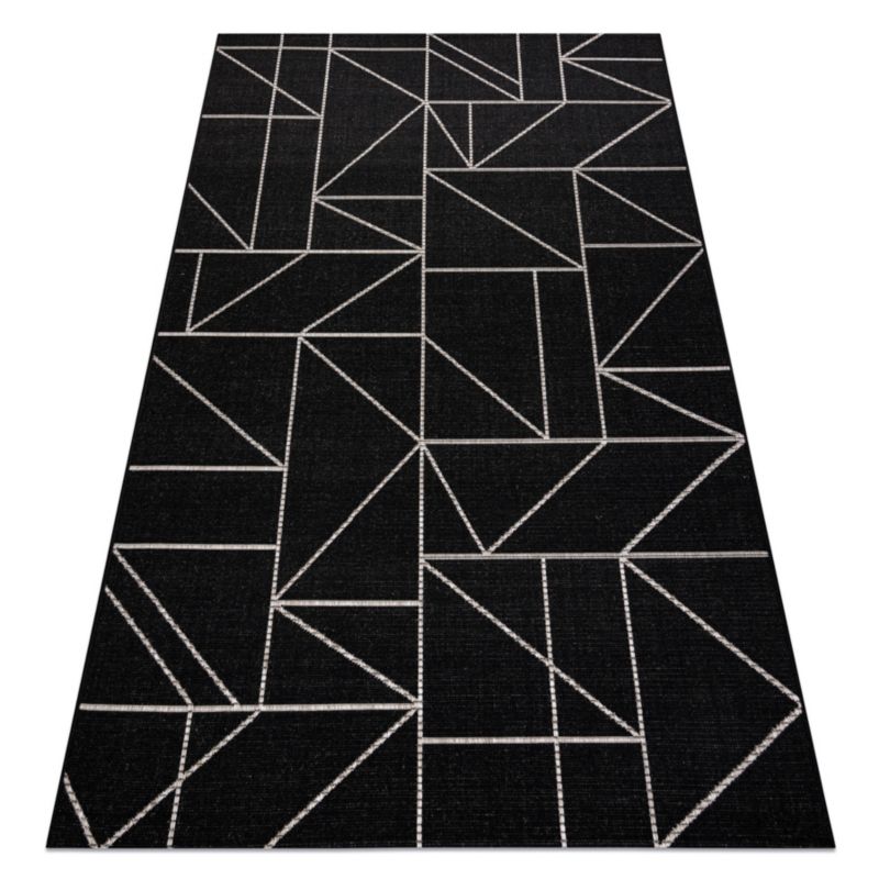 Dywan zewnętrzny Floorlux RugsX 120x170 cm czarny DEV1216 1 szt.