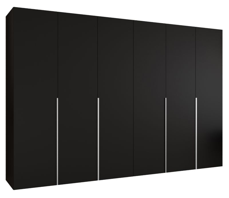 Szafa uchylna otwierana ALICANTE 1 300 wys 202 cm Czarny + Kaszmir 1 szt