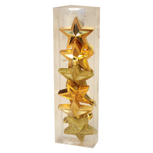 Gwiazdki do powieszenia MAG 6,5 cm 6 szt.