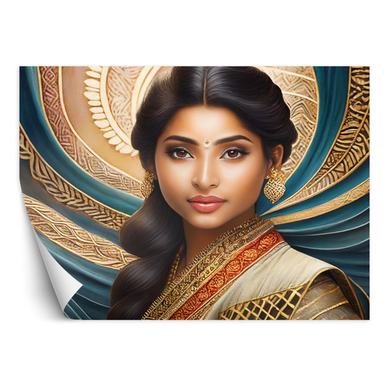 Fototapeta Feeby Kobieta Portret Mandala 450x315 1 szt