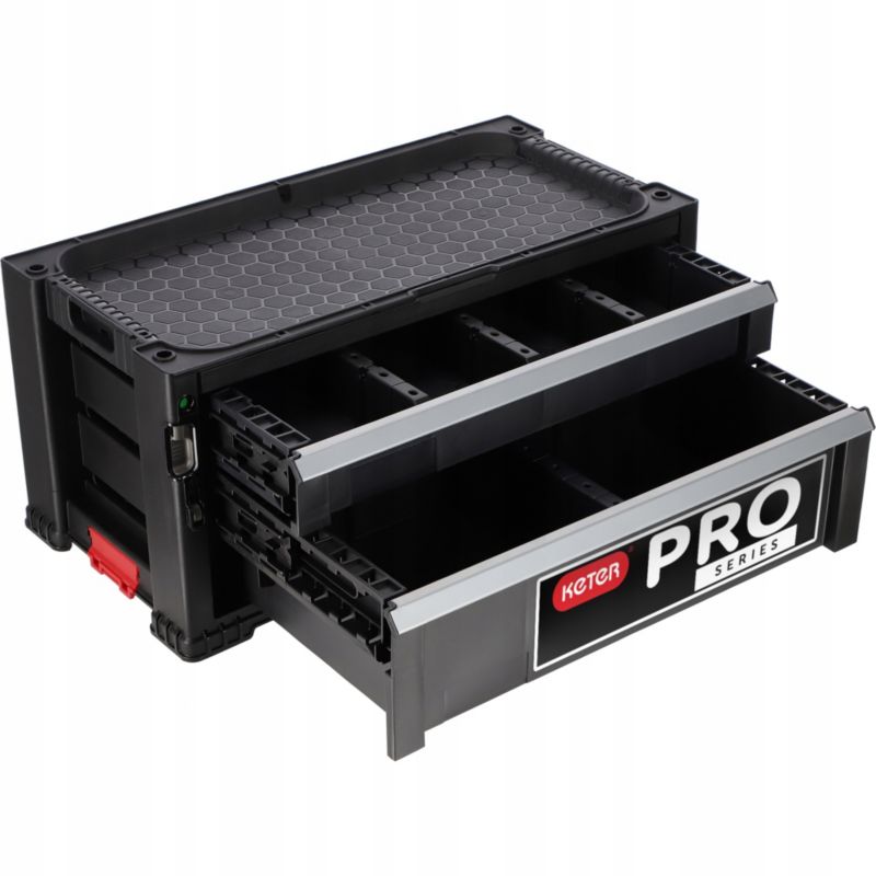 Regał warsztatowy Keter 237790 Tool Chest 2 szuflady, czarny