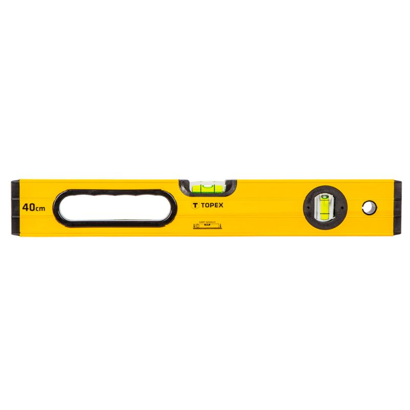Poziomnica TOPEX aluminiowa typ 600, 40 cm, 2 libelle 1 szt