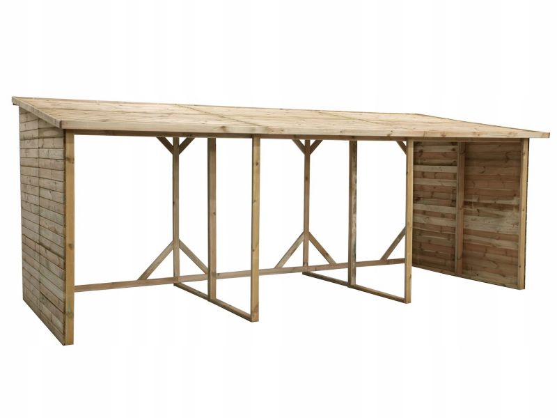 Drewutnia ALTANKA 20 m3 - 5,20x2 m - H.2,06 m, drewniana, impregnowana, 1szt.