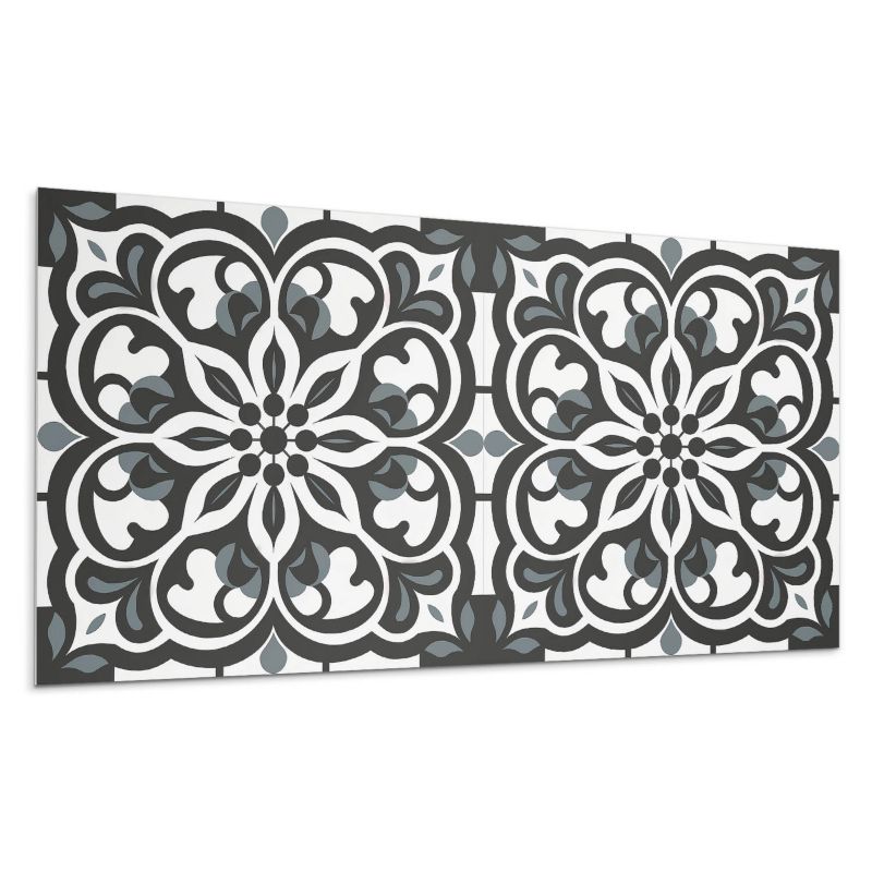 Kafelki samoprzylepne Wallfluent 60x30 cm Ornamenty w kwiatowym stylu 6 szt.