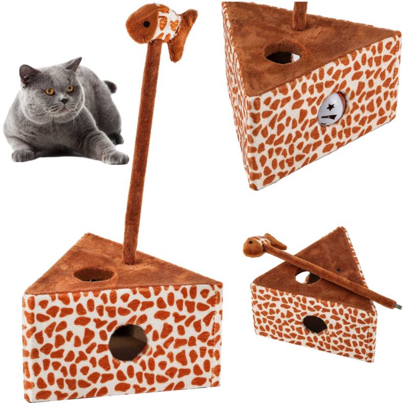 Zabawka dla kota EDANTI słupek piłka 1 szt.