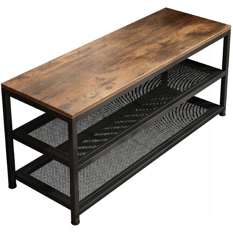 Szafka na buty Rebiko z siedziskiem duża industrialna loft 1 szt.