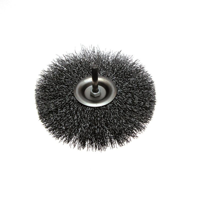 Szczotka tarczowa z trzpieniem Most stal 6 mm śr. 120 mm