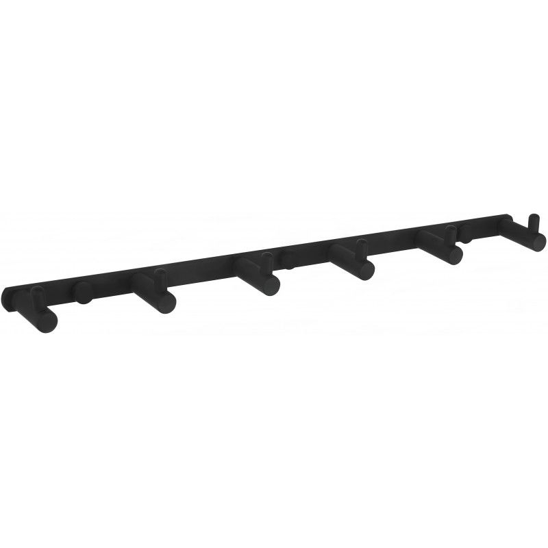 Wieszak na ręczniki Mexen okrągły czarny 1 szt.