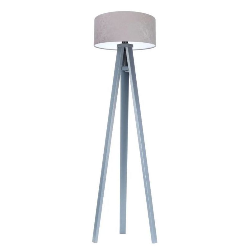 Lampa Bps Koncept stojąca HOME 40 szara/biała/szara 1 szt