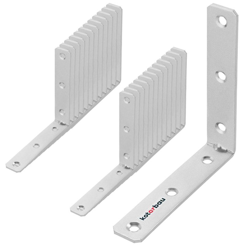 Kątownik ciesielski KOTARBAU meblowy 100x100x20 mm 25 szt.