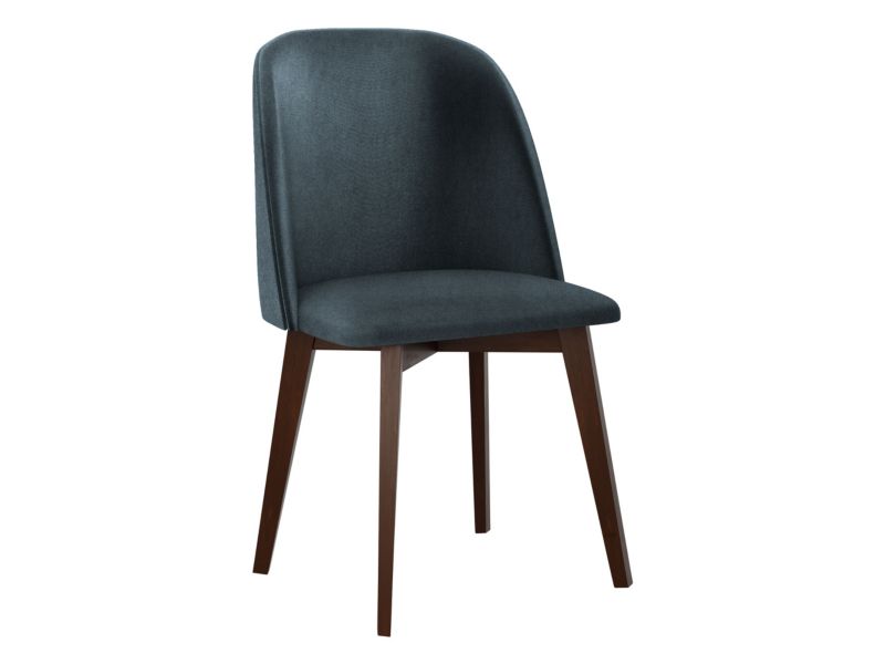 Krzesło MIRJAN 24 Monti 3 orzech/niebieskoszary 1 szt.