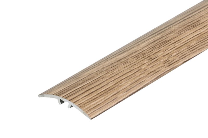 Profil aluminiowy wyrównujący Cezar 30 x 2790 mm aluminiowy dąb glina 1 szt.