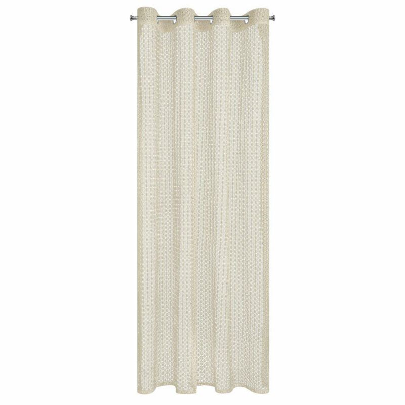 Firana Mirella EUROFIRANY 140X250 Cm Beżowa 1szt.