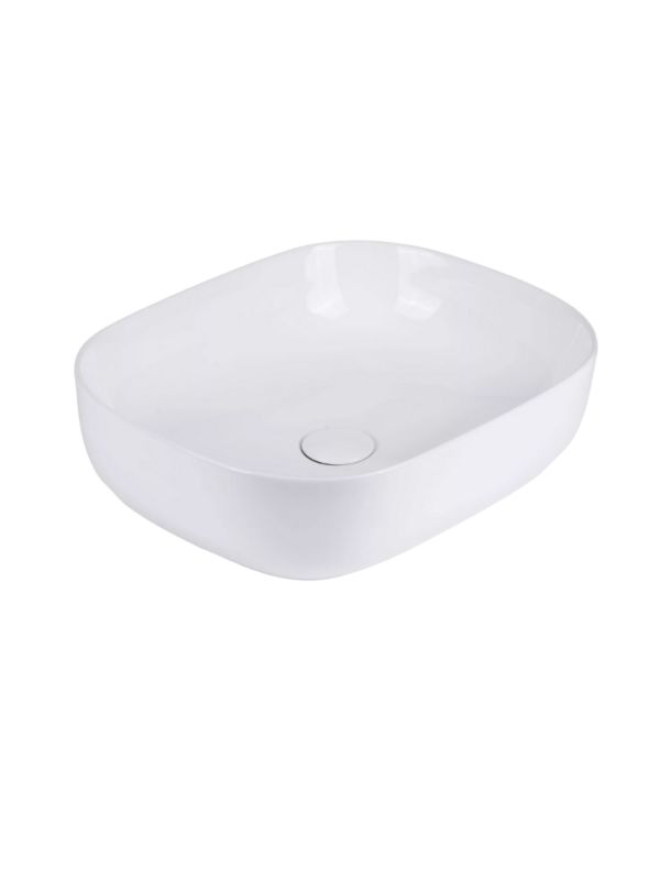 Umywalka nablatowa Uptrend HERMOSA biały połysk 1 szt.