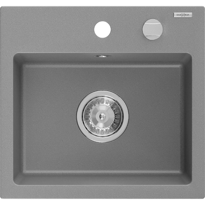 Zlewozmywak wpuszczany Mexen Omar 1-komorowy beżowy 800x480 mm - 6520801005-69-G 1 szt.