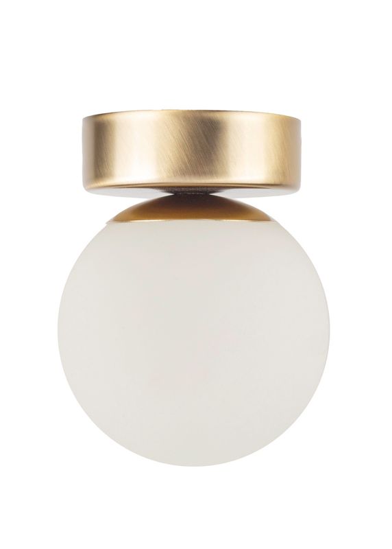 Lampa sufitowa wisząca Sigma Lighting Perla Lux 6890 złoto-biała dekoracyjna 1xG9 x 1 szt.