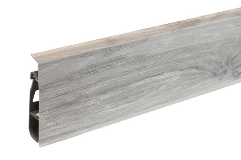 Listwa przypodłogowa Cezar Hi Line Prestige Islandia mat 22x75x2500mm PVC 1 szt.