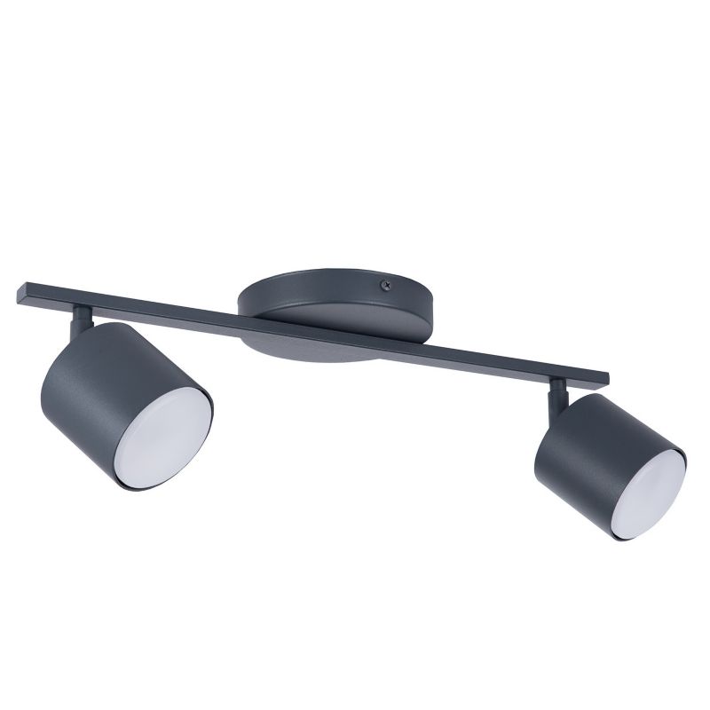 Spot Sigma Lighting Mila grafitowy 2 x GX53 x IP20 wym: 15 x 56 x 17 cm - 1 szt.