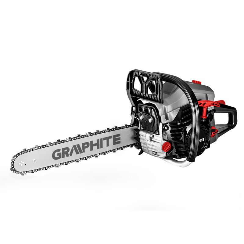 Pilarka łańcuchowa GRAPHITE spalinowa 2kW (2.7KM), prowadnica 18" 1 szt