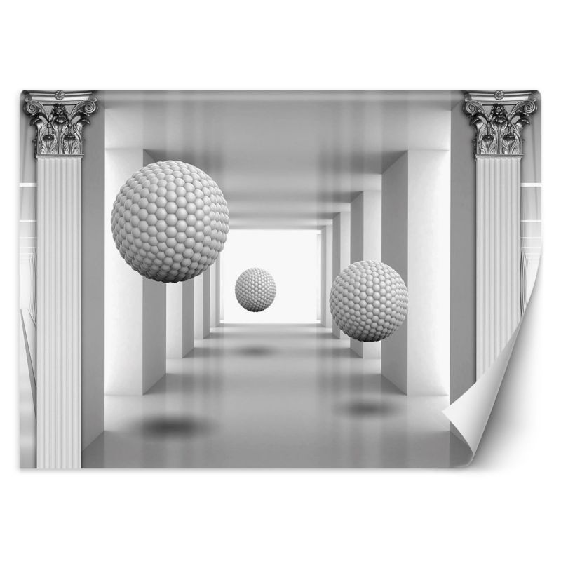 Fototapeta Feeby Kule 3D w tunelu 150x105 1 szt