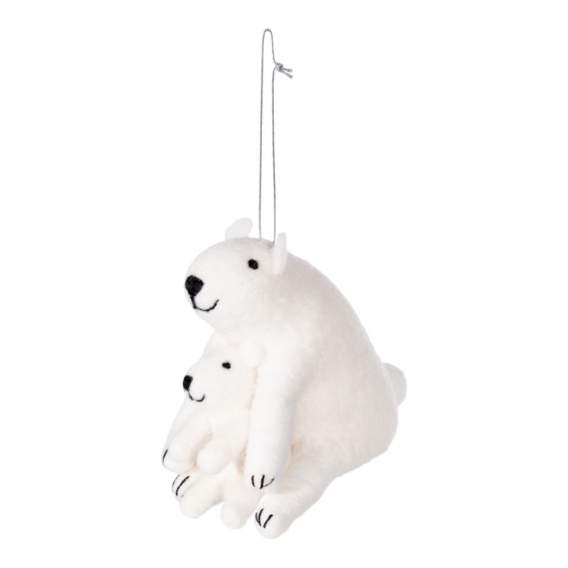 Ozdoba choinkowa misie polarne