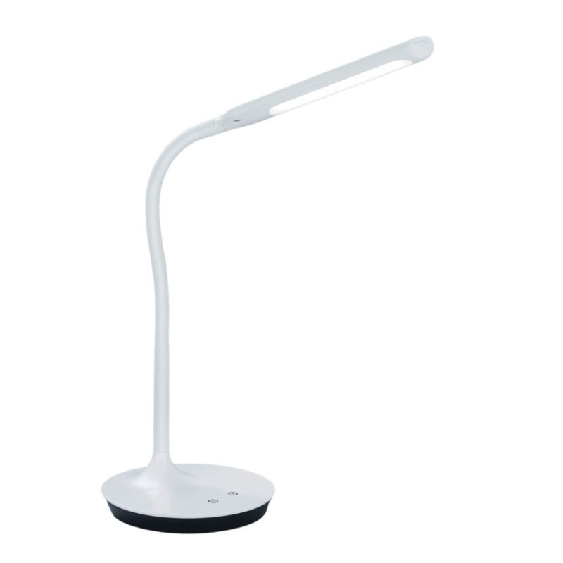 Lampa biurkowa Trio Polo biała LED 5W 3000K-5000K 550lm IP20 wym: 41 x 16.4 x 16.4 cm tworzywo sztuczne - 1 szt.