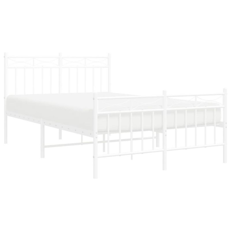 Łóżko metalowe WaszeMeble 120x200 cm biała WM-373756 1 szt.