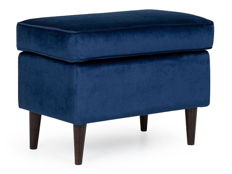 Pufa Signal RON VELVET granatowa 1 szt