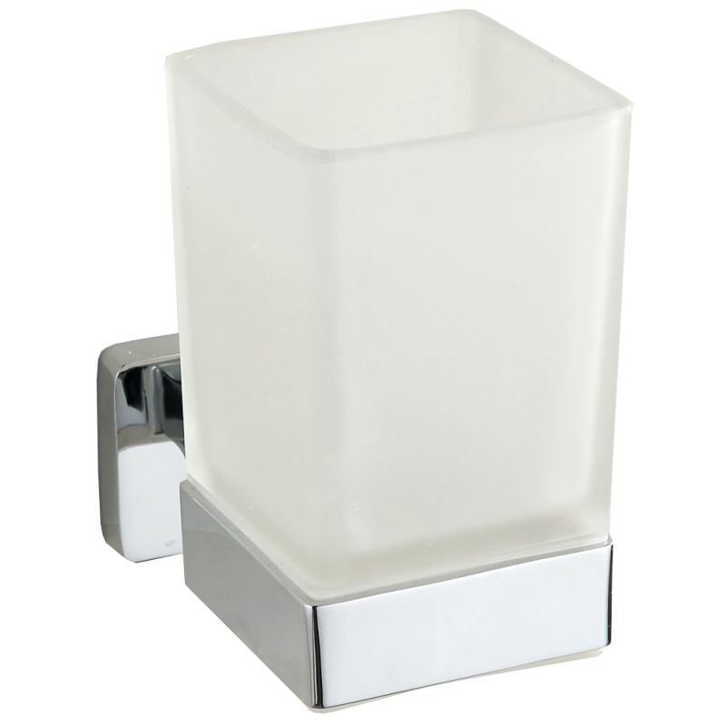 Kubek na szczoteczki Mexen Asis chrom 6,3 x 11 cm 1 szt.