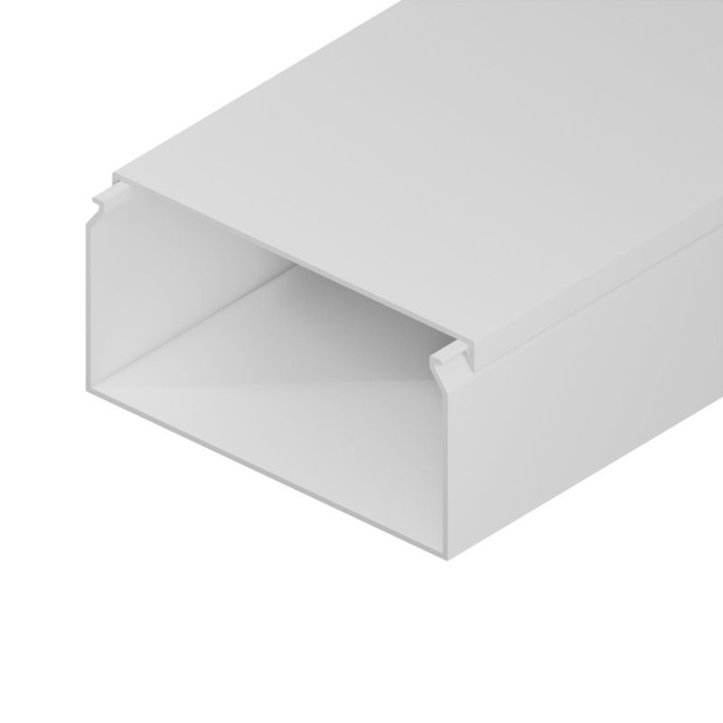 Kanał elektroinstalacyjny Edo 80/40 2m Biały 1 szt.