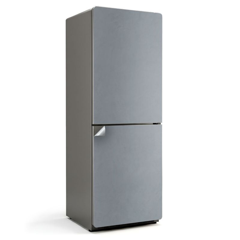 Ochronna naklejka na lodówkę Wallfluent 70x190 cm Kolor Szary 1 szt.