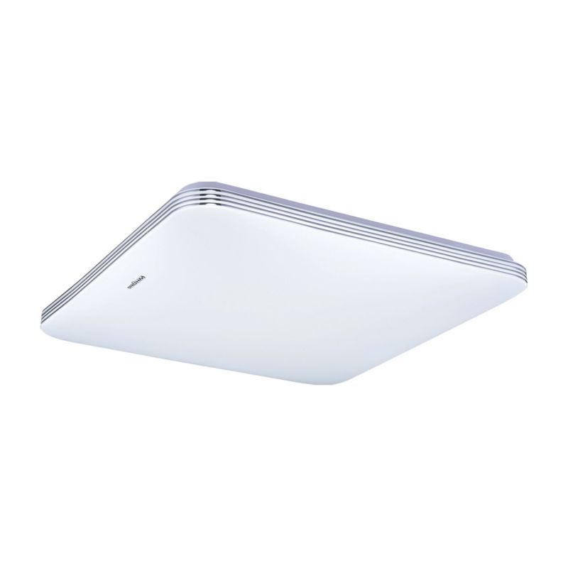 Plafon sufitowy nowoczesny Struhm Adis biały LED 28W 4200K 1900lm łazienkowy IP44 wym: 7,1 x 33 x 33 cm tworzywo sztuczne - 1 szt.