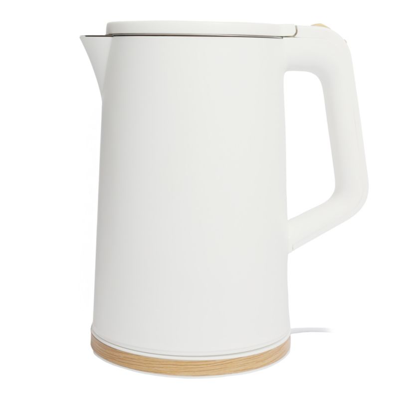 Czajnik elektryczny Bauerkraft bezprzewodowy turystyczny 1500W 1.7l obrotowy biały 1szt