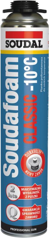 Pianka montażowa Soudal pistoletowa zimowa 750 ml