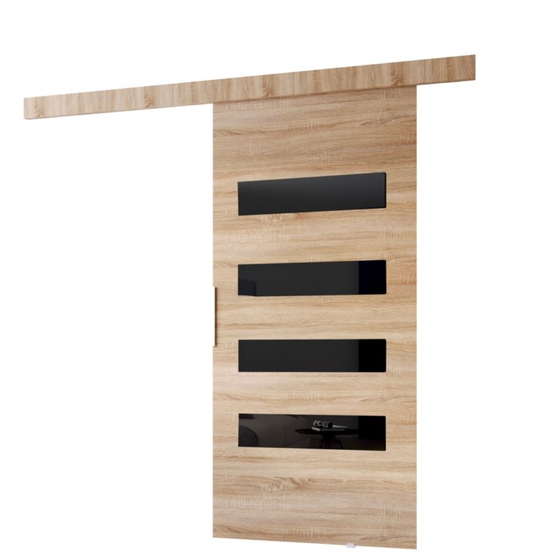 Drzwi przesuwne MINIO go for it CLEAN F 76 cm dąb sonoma 1 szt.