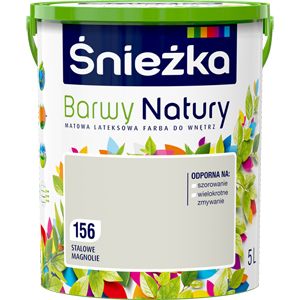 Farba Śnieżka Barwy Natury stalowe magnolie 5 l