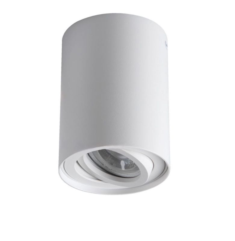 Spot Kanlux Bord biały 1 x GU10 x 10W IP20 wym: 8 x 8 cm - 1 szt.