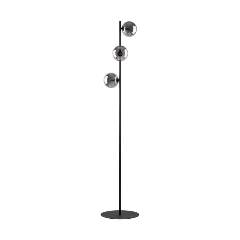 Lampa Podłogowa Tk-Lighting Estera Black 3 - 1szt.