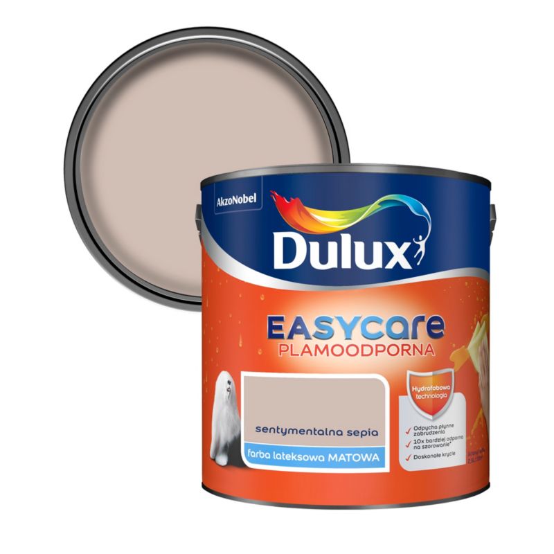 Farba Dulux EasyCare sentymentalna sepia 2,5 l