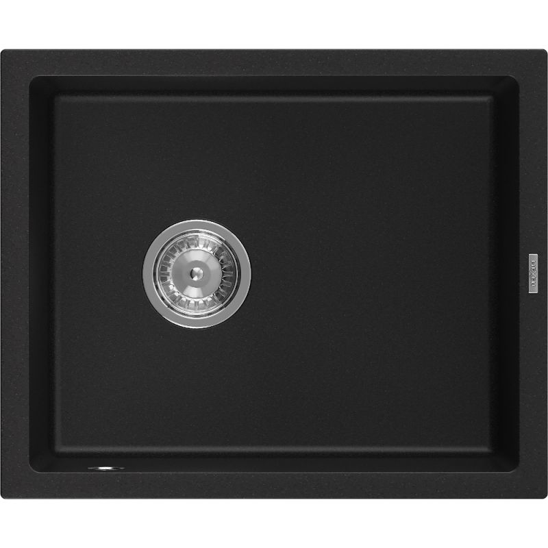 Zlewozmywak Mexen Pedro 1-komorowy czarny 560x460 mm - 6508561000-77-B 1 szt.