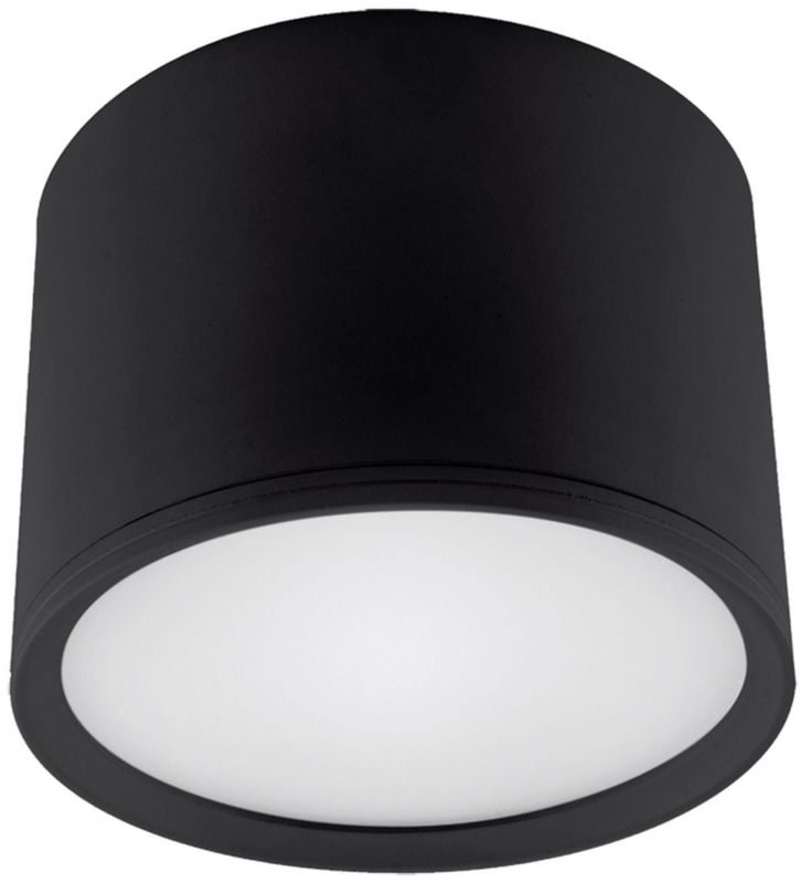Lampa podsufitowa Strühm Rolen LED 7W 4100K czarna aluminiowa IP20 1 szt.