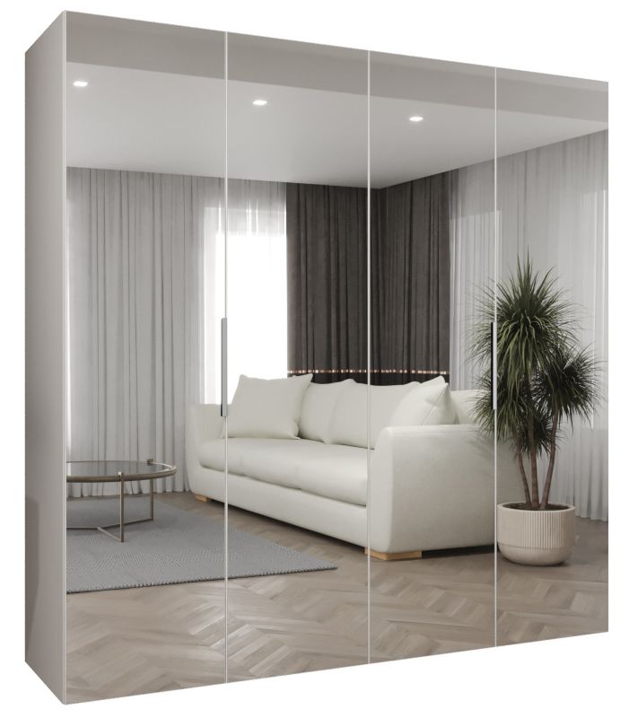 Szafa uchylna Abiks MARBELLA 3 200 wys 202 cm Biały + Kaszmir 1 szt