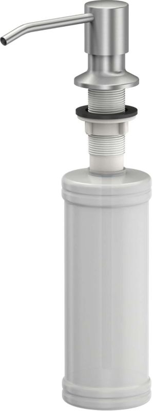 Dozownik do płynu Quadron Keira stalowy blatowy 320 ml wygodne uzupełnianie 1 szt.