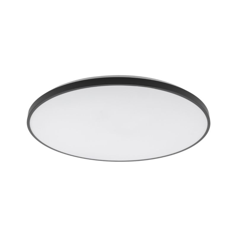 Plafon sufitowy Nowodvorski Lighting Agnes Led czarno-biały LED 64W 3000K 5600lm łazienkowy IP44 wym: 5 x 64,2 x 64,2 cm - 1 szt.