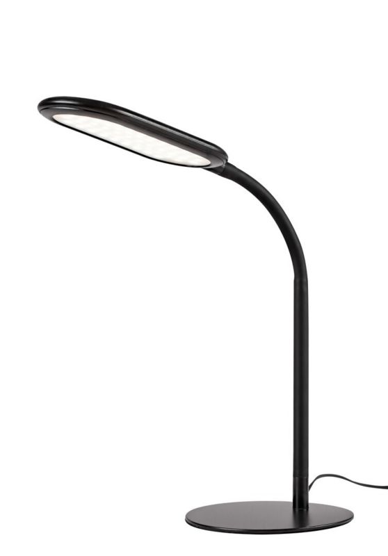 Lampka biurkowa Rabalux Adelmo biało-czarna LED 10W 3000-6000K 910lm IP20 wym: 33 x 36 x 36 cm metal - 1 szt.