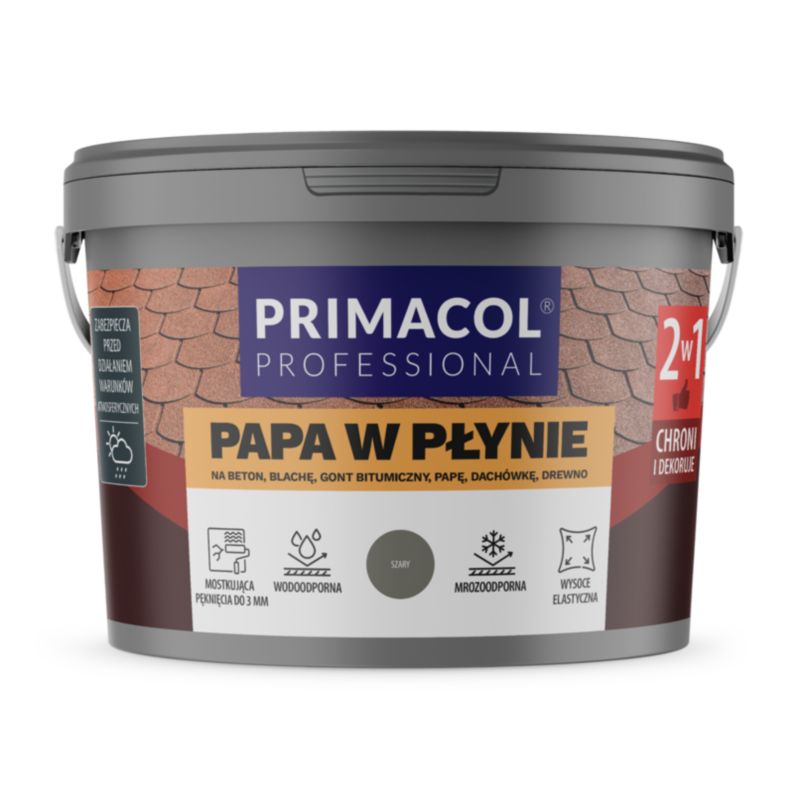 Papa w płynie Primacol, kolor szary, 3 kg, 1szt.