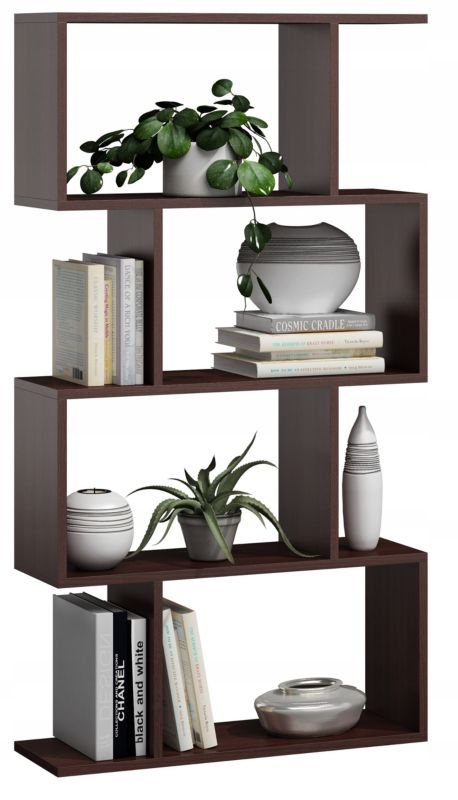 Regał Matkam otwarty BASK 4 szafka Per wenge 1 szt.