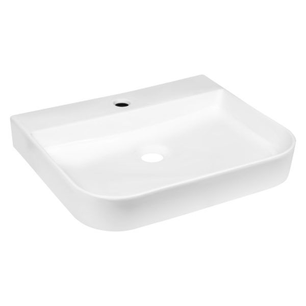 Umywalka nablatowa Kerra KR-43 biała 1 szt.